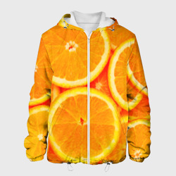 Мужская куртка 3D Апельсины