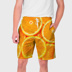 Мужские шорты 3D Апельсины
