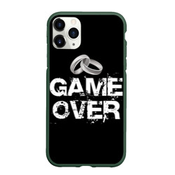 Чехол для iPhone 11 Pro матовый Game over