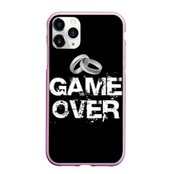 Чехол для iPhone 11 Pro Max матовый Game over