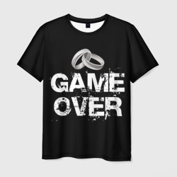 Мужская футболка 3D Game over
