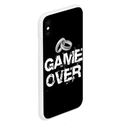 Чехол для iPhone XS Max матовый Game over - фото 2