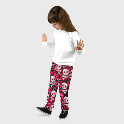 Детские брюки 3D Камуфляж с черепками - фото 2