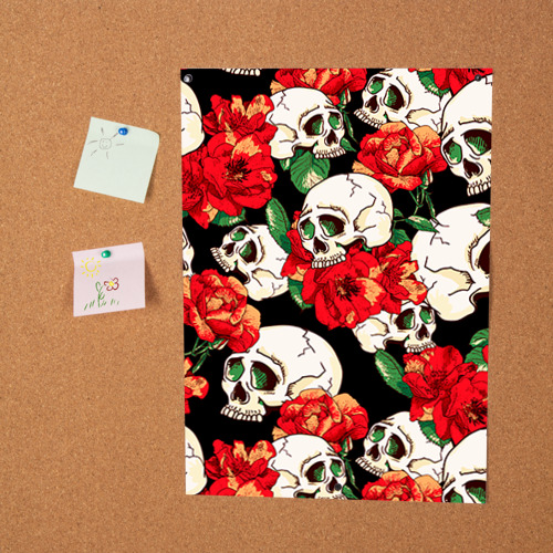 Постер Черепки и розы - фото 2