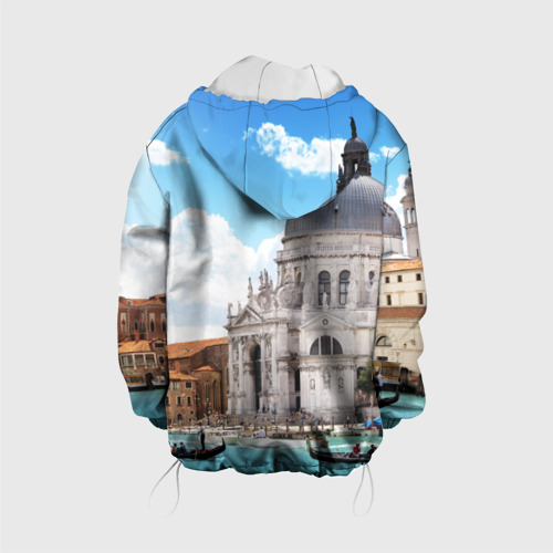 Детская куртка 3D Венеция, цвет белый - фото 2