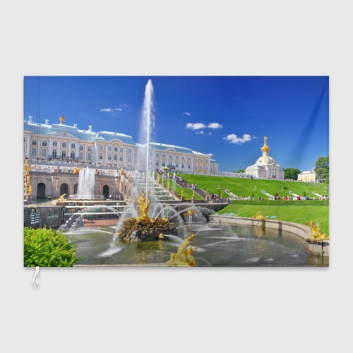 Флаг 3D Петергоф