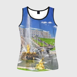 Женская майка 3D Петергоф