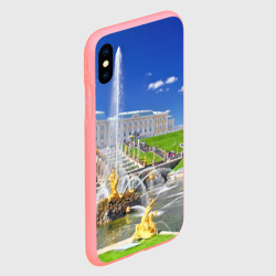 Чехол для iPhone XS Max матовый Петергоф - фото 2