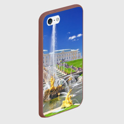 Чехол для iPhone 5/5S матовый Петергоф - фото 2