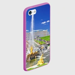 Чехол для iPhone 5/5S матовый Петергоф - фото 2