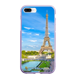 Чехол для iPhone 7Plus/8 Plus матовый Париж