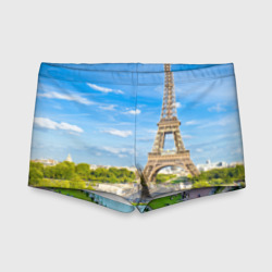 Детские купальные плавки 3D Париж