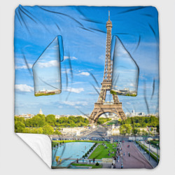 Плед с рукавами Париж