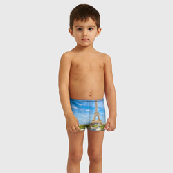 Детские купальные плавки 3D Париж - фото 2