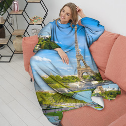 Плед с рукавами Париж - фото 2