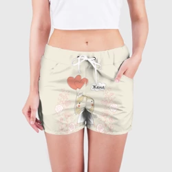Женские шорты 3D Жена с шариками - фото 2