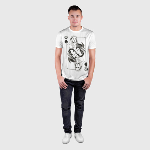 Мужская футболка 3D Slim Дейенерис Таргариен, цвет 3D печать - фото 4