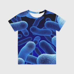 Детская футболка 3D Молекула