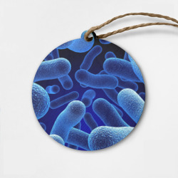 Деревянная игрушка круг Молекула