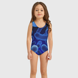 Детский купальник 3D Молекула