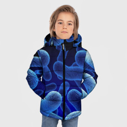 Зимняя куртка для мальчиков 3D Молекула - фото 2