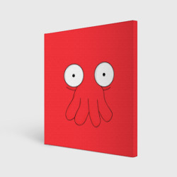 Холст квадратный Zoidberg