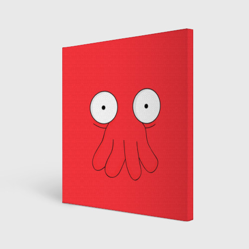 Холст квадратный Zoidberg, цвет 3D печать