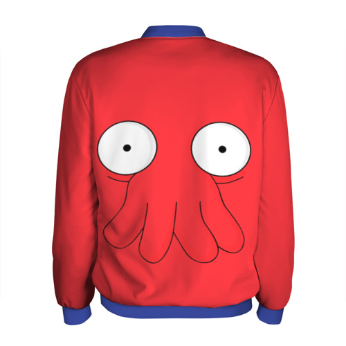 Мужской бомбер 3D Zoidberg, цвет синий - фото 2