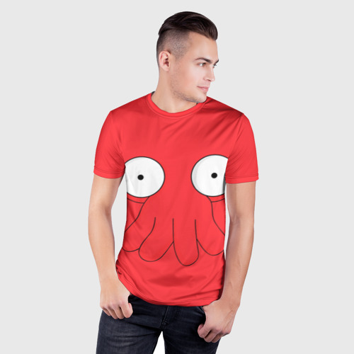 Мужская футболка 3D Slim Zoidberg - фото 3