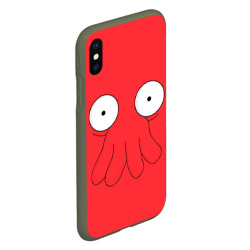 Чехол для iPhone XS Max матовый Zoidberg - фото 2