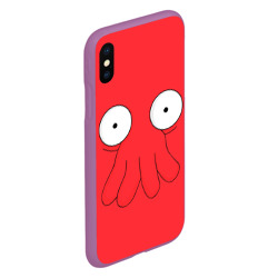 Чехол для iPhone XS Max матовый Zoidberg - фото 2