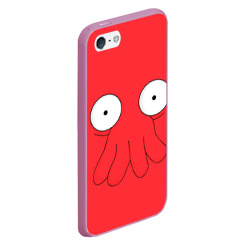 Чехол для iPhone 5/5S матовый Zoidberg - фото 2