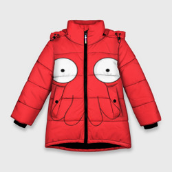 Зимняя куртка для девочек 3D Zoidberg