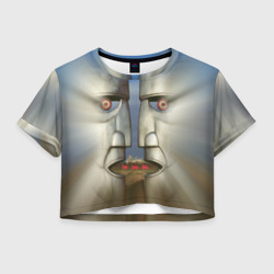 Женская футболка Crop-top 3D Pink Floyd. The Division Bell