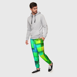 Мужские брюки 3D Кубики - фото 2