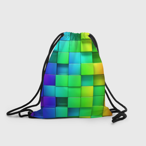 Рюкзак-мешок 3D Кубики