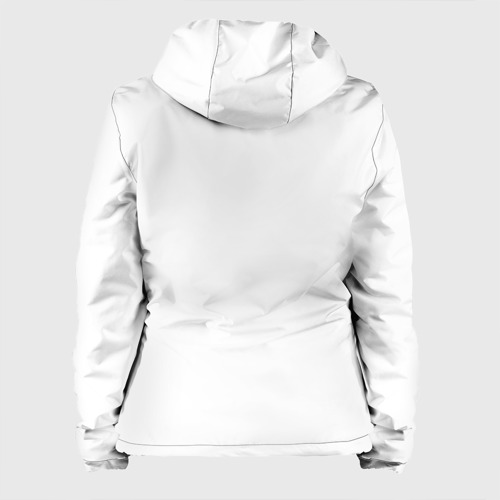 Женская куртка 3D Арт череп, цвет белый - фото 2
