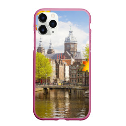 Чехол для iPhone 11 Pro Max матовый Amsterdam