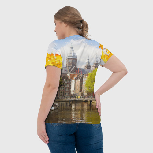 Женская футболка 3D Amsterdam - фото 7