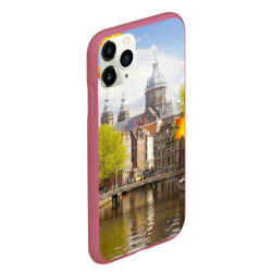 Чехол для iPhone 11 Pro Max матовый Amsterdam - фото 2