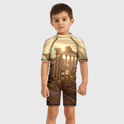 Детский купальный костюм 3D Рим - фото 2