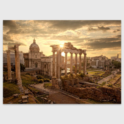 Поздравительная открытка Рим