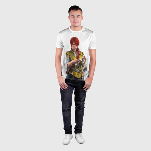 Мужская футболка 3D Slim Красноволосая - фото 4