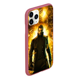 Чехол для iPhone 11 Pro Max матовый Deus Ex - фото 2