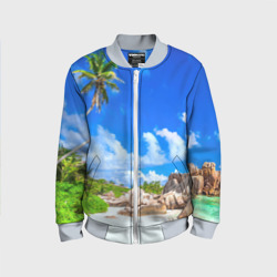 Детский бомбер 3D Сейшельские острова