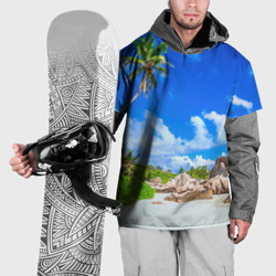 Накидка на куртку 3D Сейшельские острова