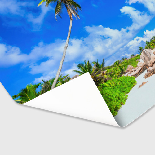 Бумага для упаковки 3D Сейшельские острова - фото 3