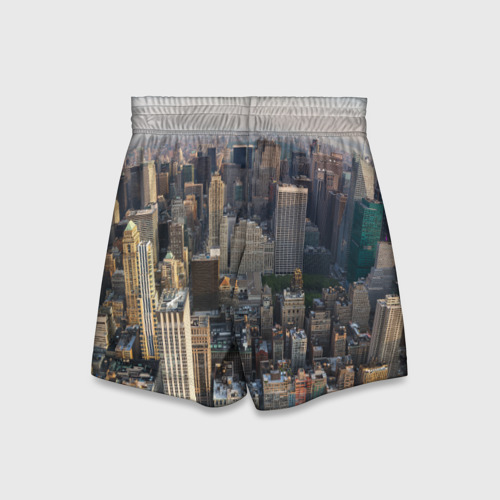 Детские спортивные шорты 3D New York, цвет 3D печать - фото 2