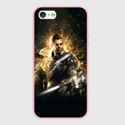 Чехол для iPhone 5/5S матовый Deus Ex: Mankind Divided