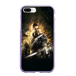 Чехол для iPhone 7Plus/8 Plus матовый Deus Ex: Mankind Divided